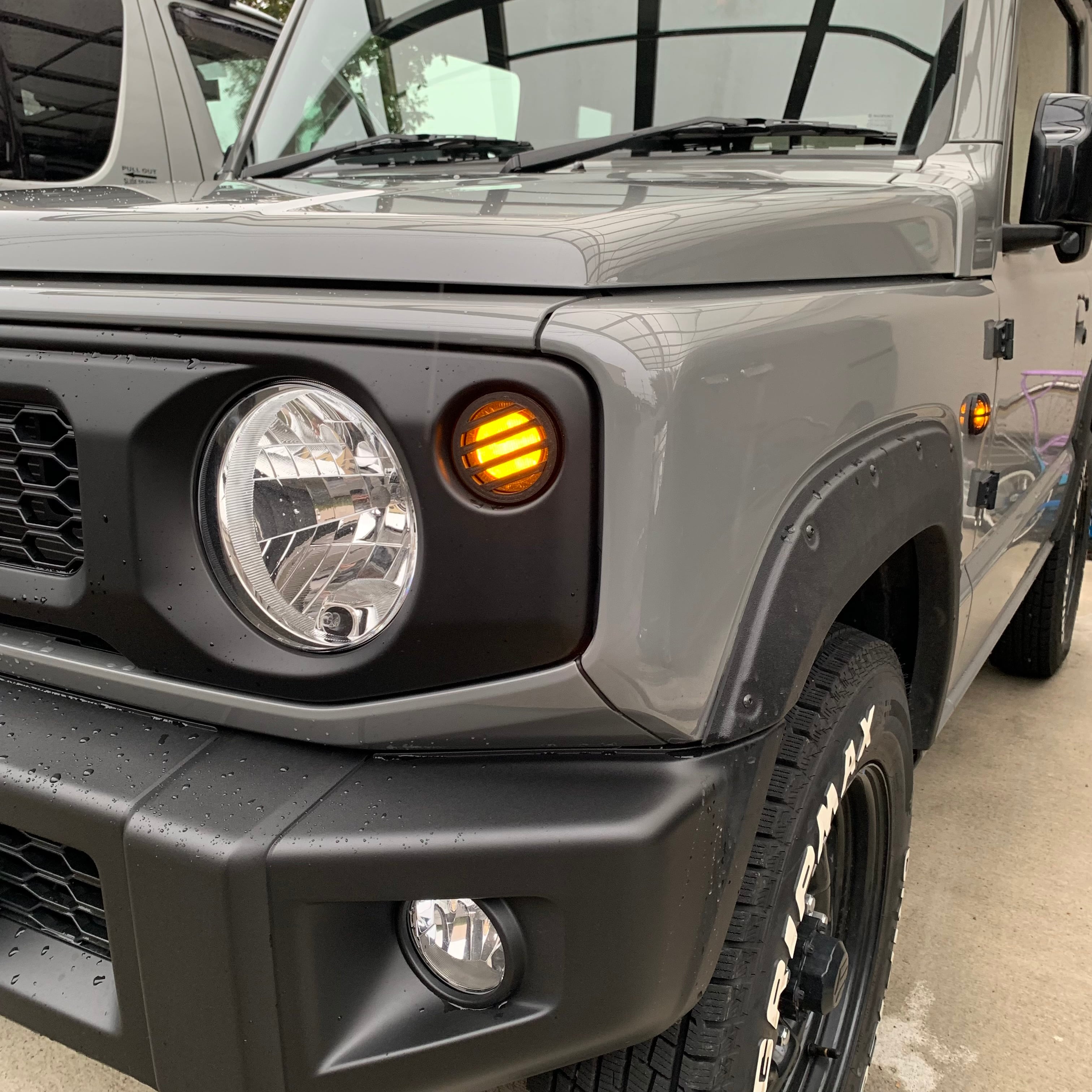 Monster カーボンファイバー ラジエータークーリングプレート ランサー