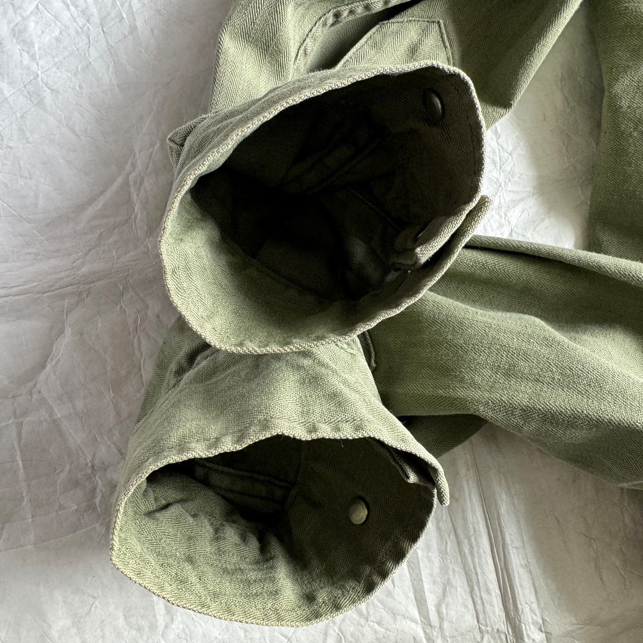 US Army M-41 HBT シャツジャケット 40s 画像13