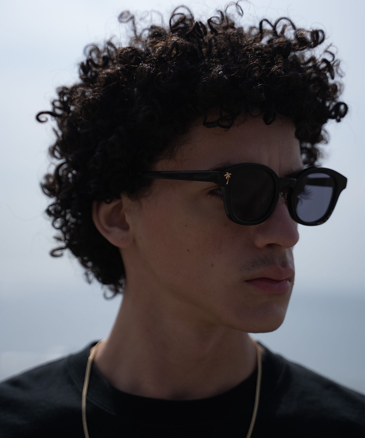 【#Re:room】N.S.H TAKE IT EASY BLACK FRAME SUNGLASSES FOR #Re:room［REA183］