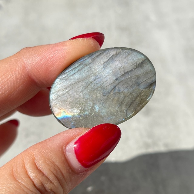 【ラブラドライト】カボション ① 鉱物 天然石 パワーストーン