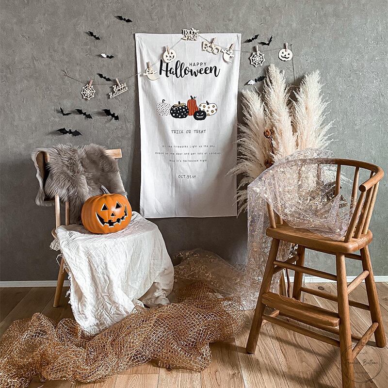 ⭐️1点限り⭐️ハロウィン背景布 タペストリー 満月 ポリエステル300x20… ⭐️1点限り⭐️ハロウィン背景布 タペストリー 満月 ポリエステル300x20…