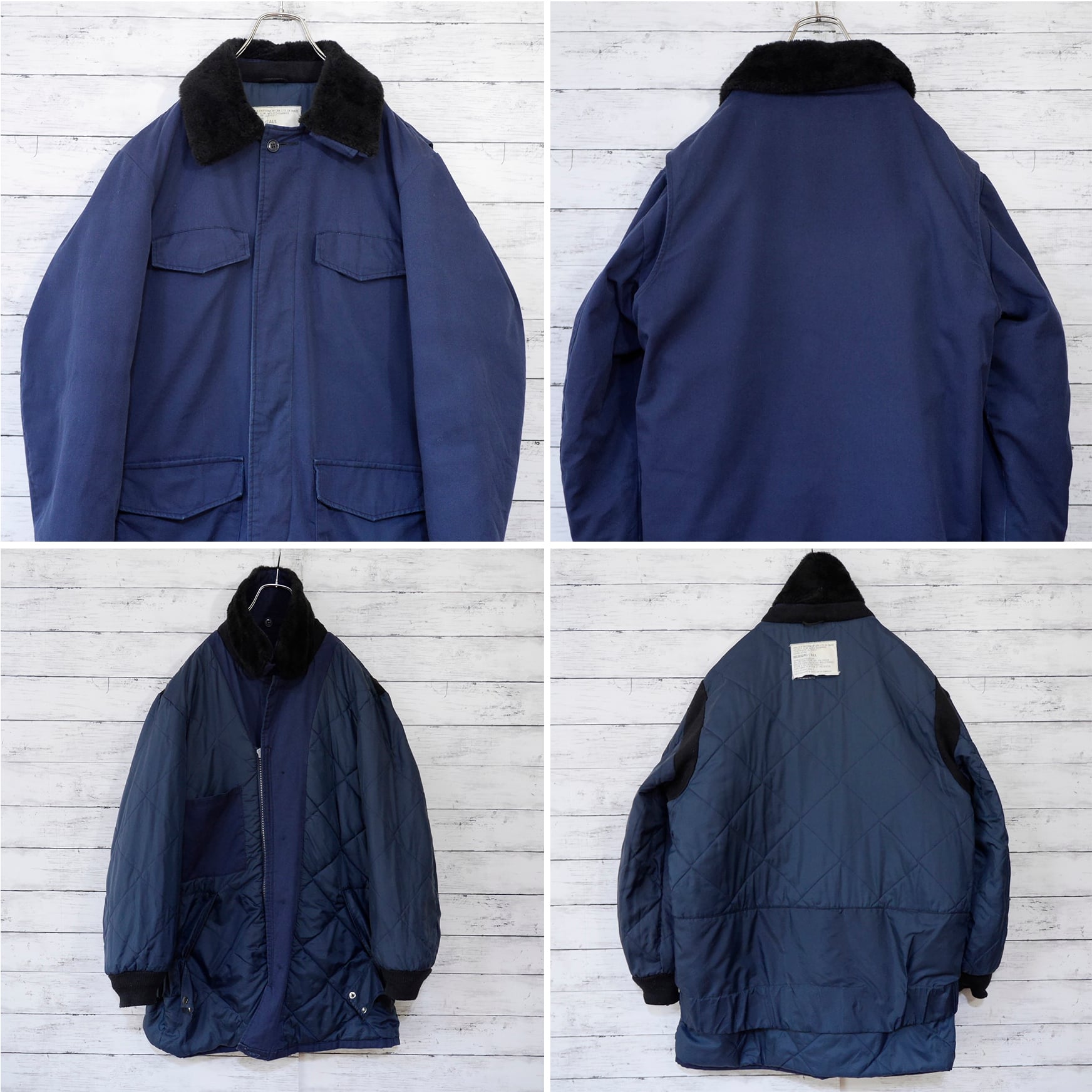 80s ビンテージ カナダ軍 キルティング ライナー コート ジャケット L 80s ビンテージ カナダ軍 キルティング ライナー コート ジャケット L
