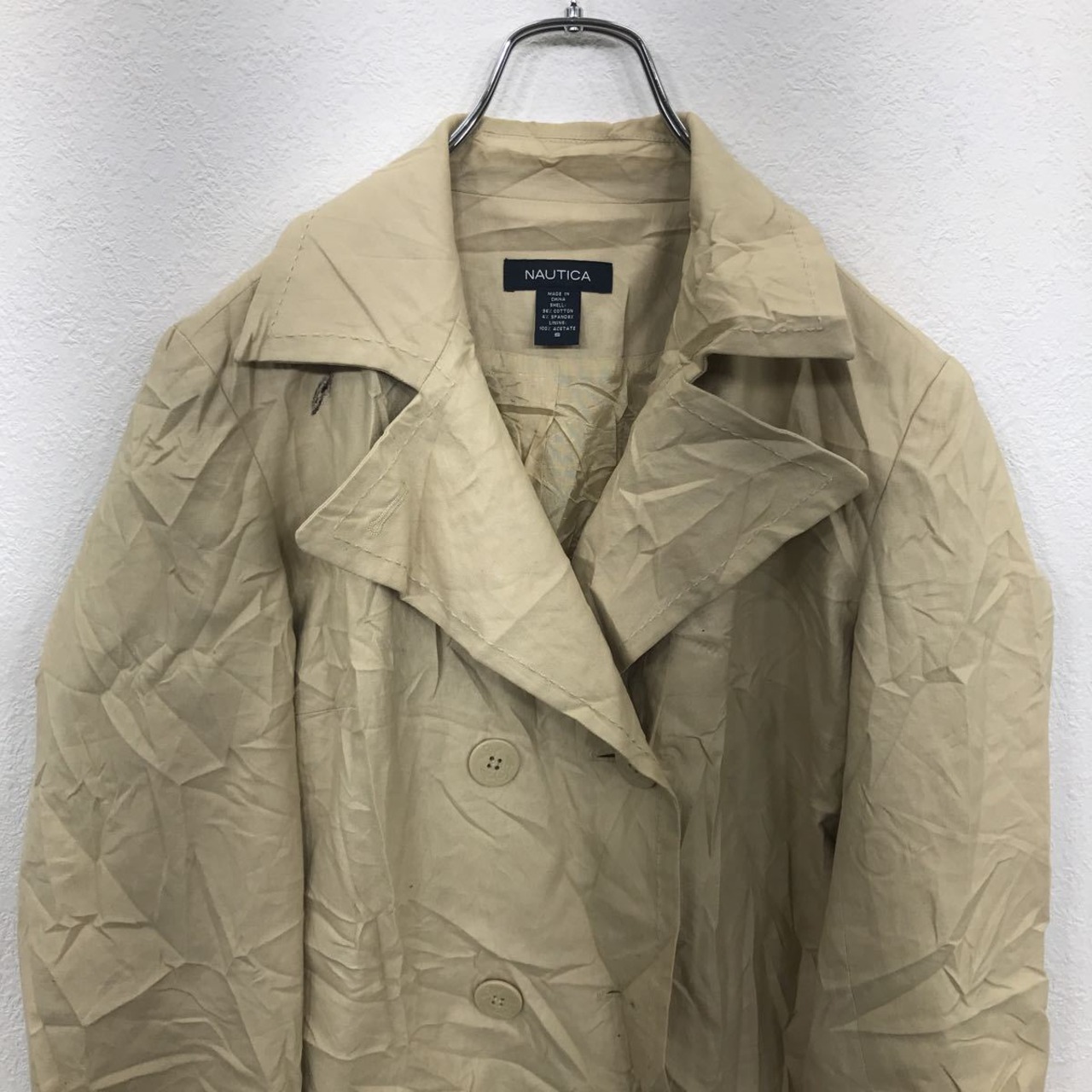 NAUTICA ショート丈コート Mサイズ サイズ表記S レディース ノーティカ 