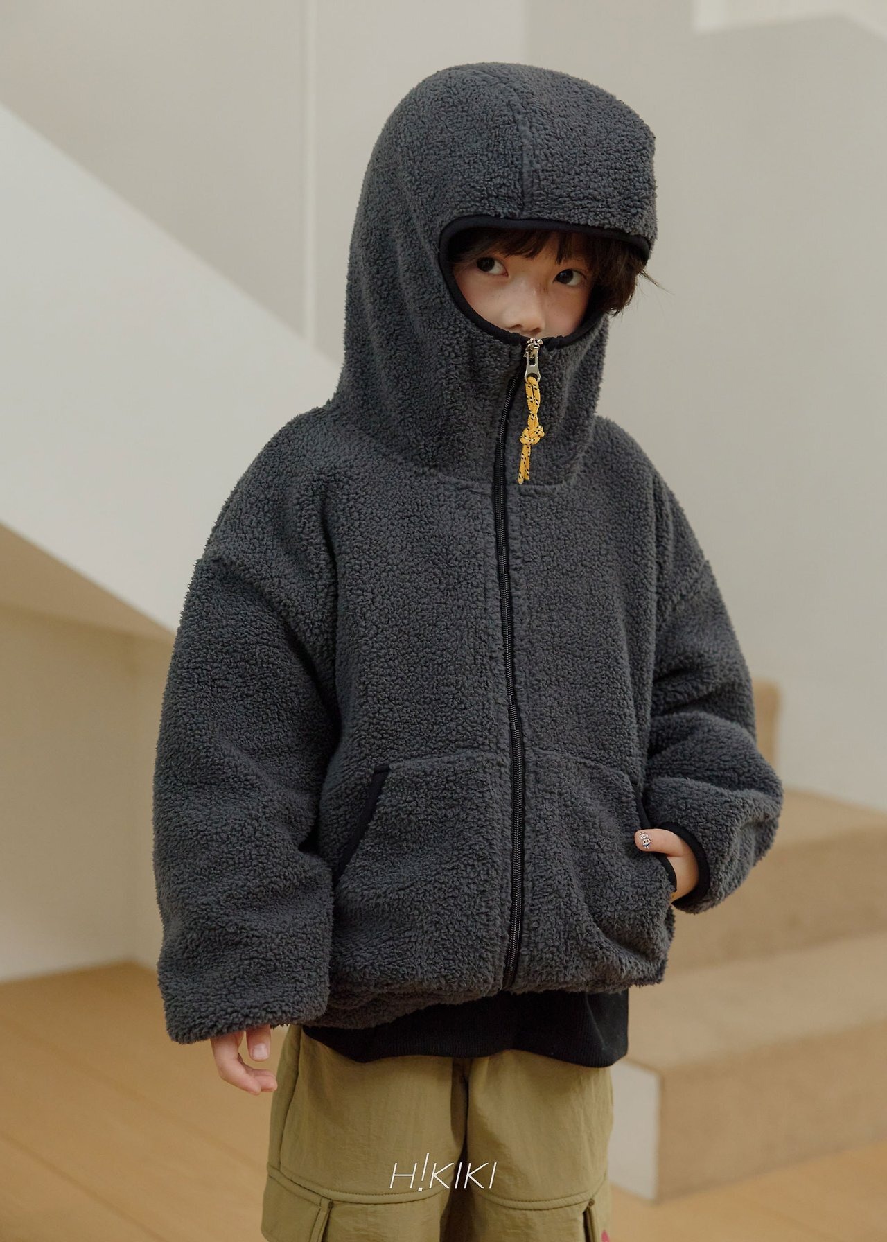 HIKIKI［取寄］clava hood jumper 26winter