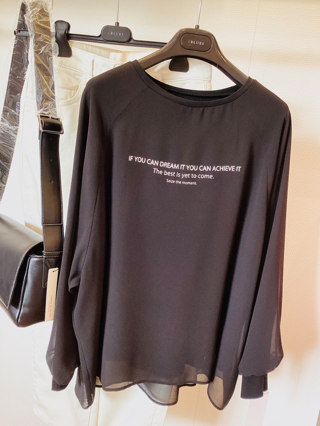 シフォンコンビロゴ入りカット