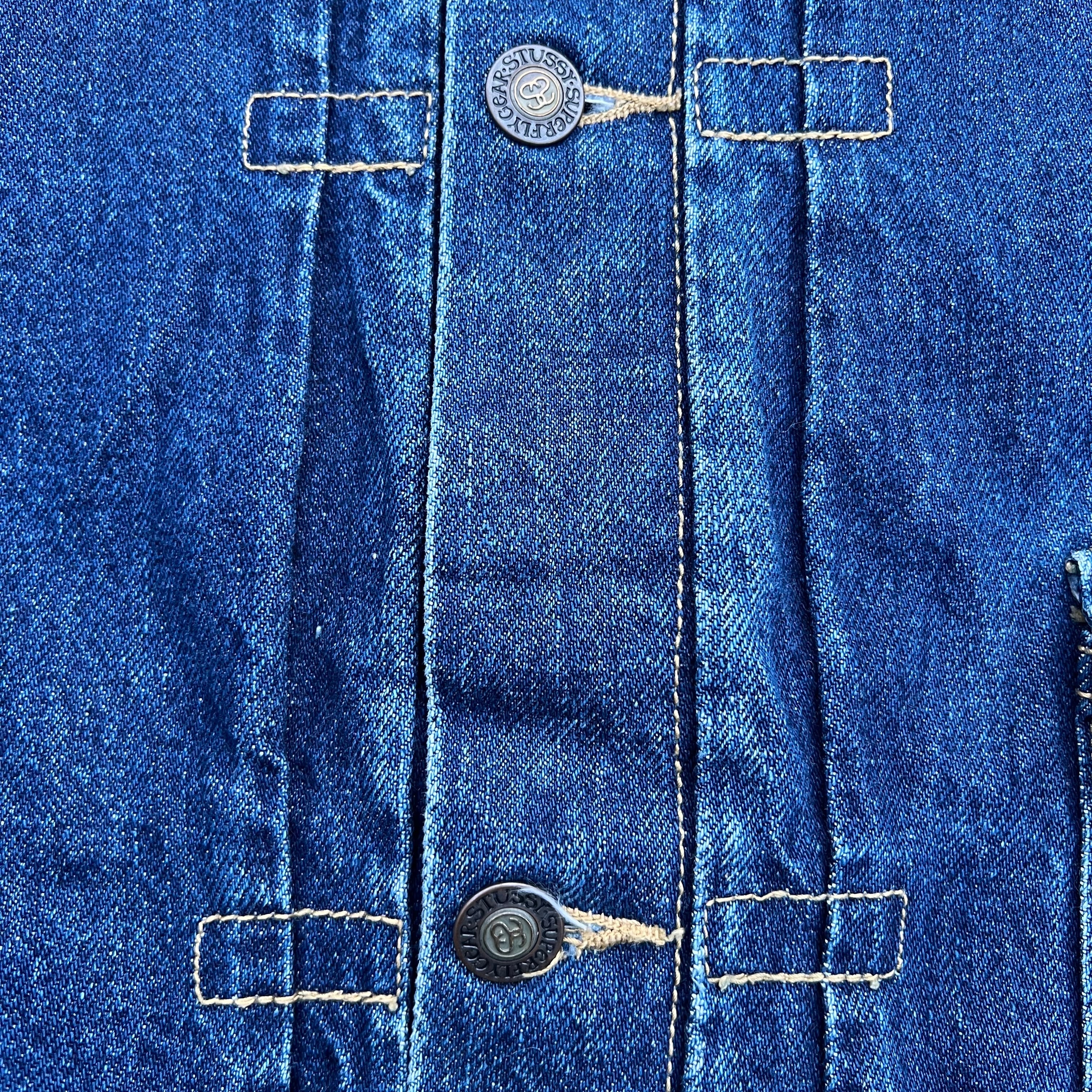 ９０s OLD STUSSY１st DENIM JACKETオールドステューシー 90s 00s USA製 オールド ステューシー 1st デニムジャケット - メルカリ