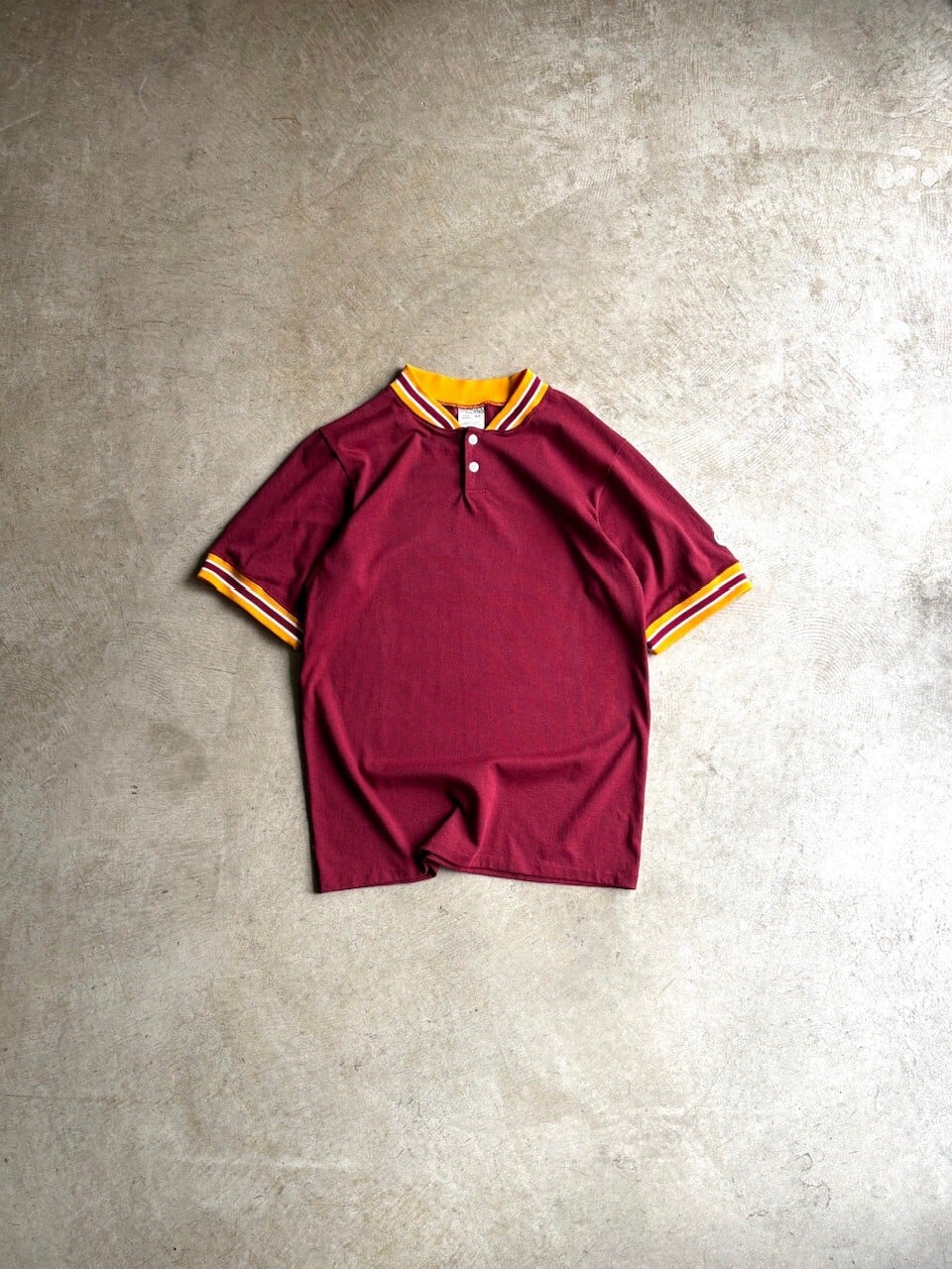 CANADA製 80's-90's Athletic Knit “HENRY NECK T-SHIRTS”