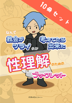 【まとめ買いでお得！10冊】なんで教会がツライのか考えてたら出来た性理解のためのブックレット