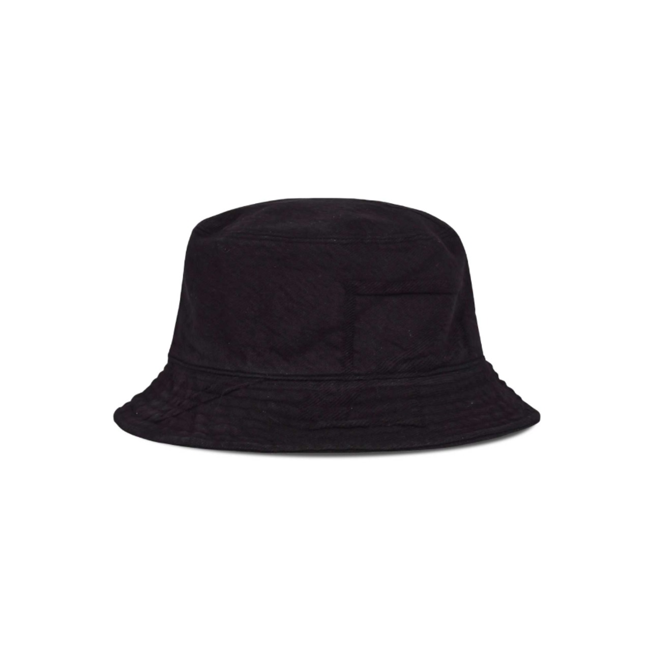 WE11DONEBLACK JACQUARD DENIM BUCKET HATBLACK - 2