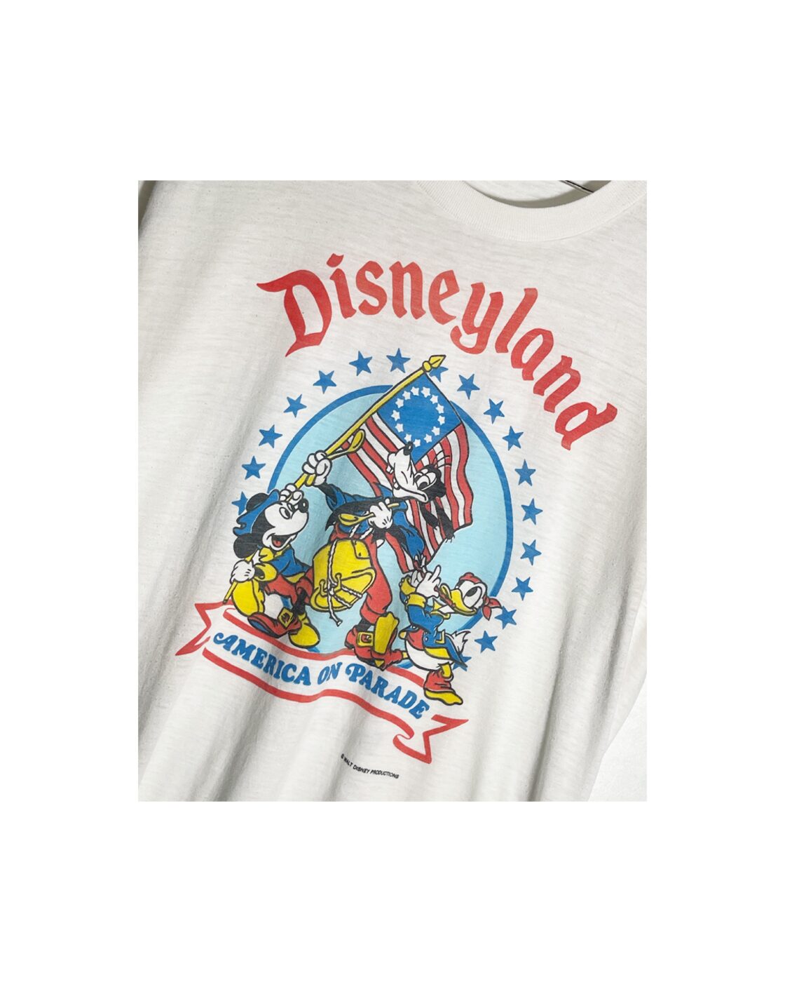 Disney america on parade ディズニー Tシャツ 70年代 パレード 