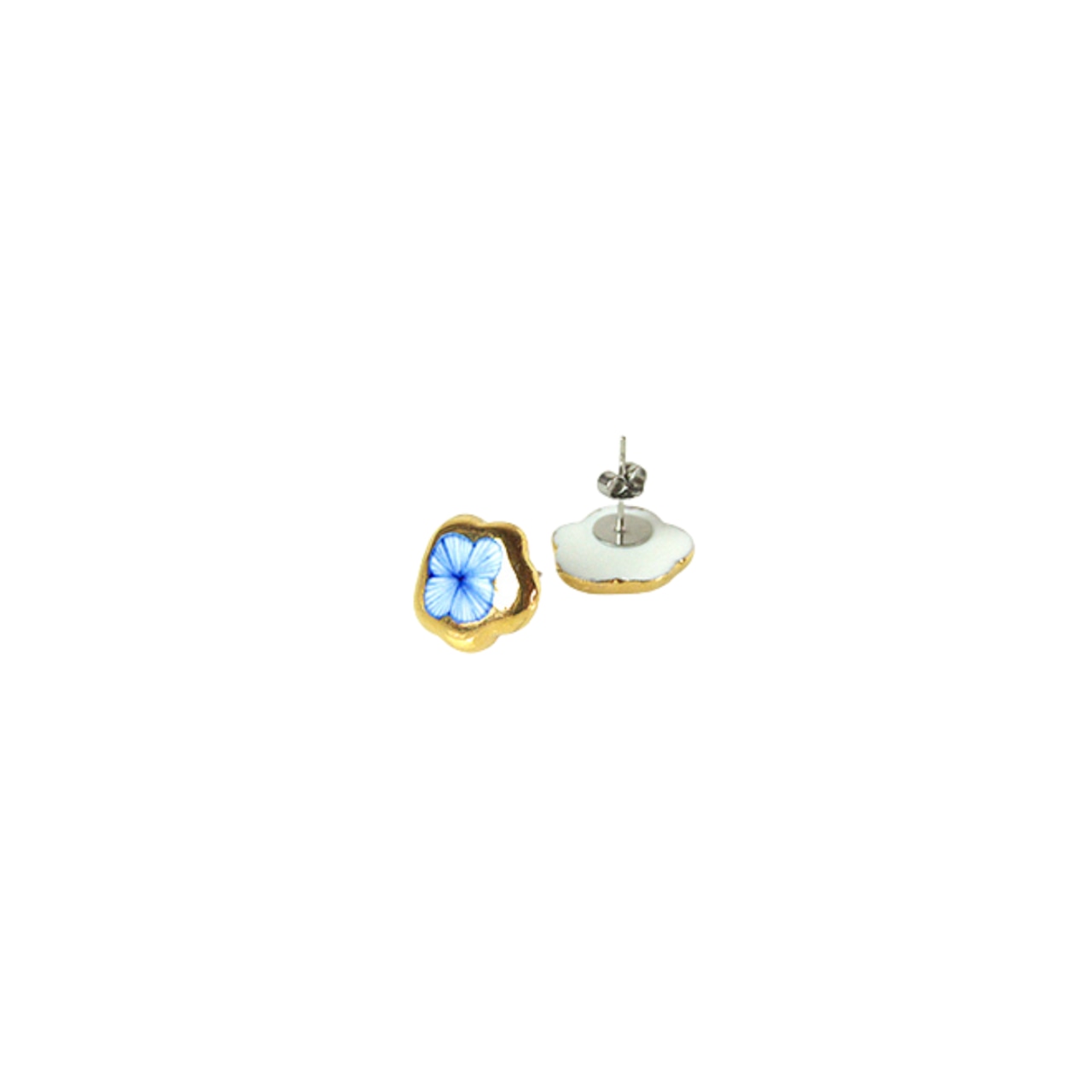 わたぐも 花十草(大)ピアス/イヤリング