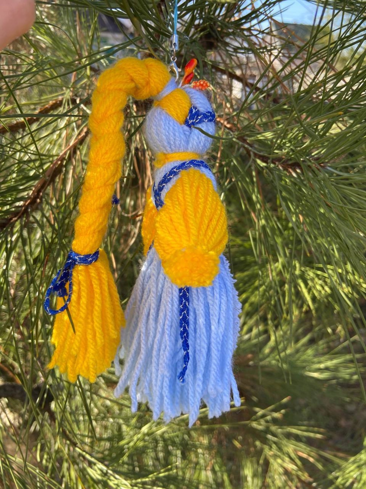 UA.Designer手作りモタンカ（ウクライナの御守り） - 6