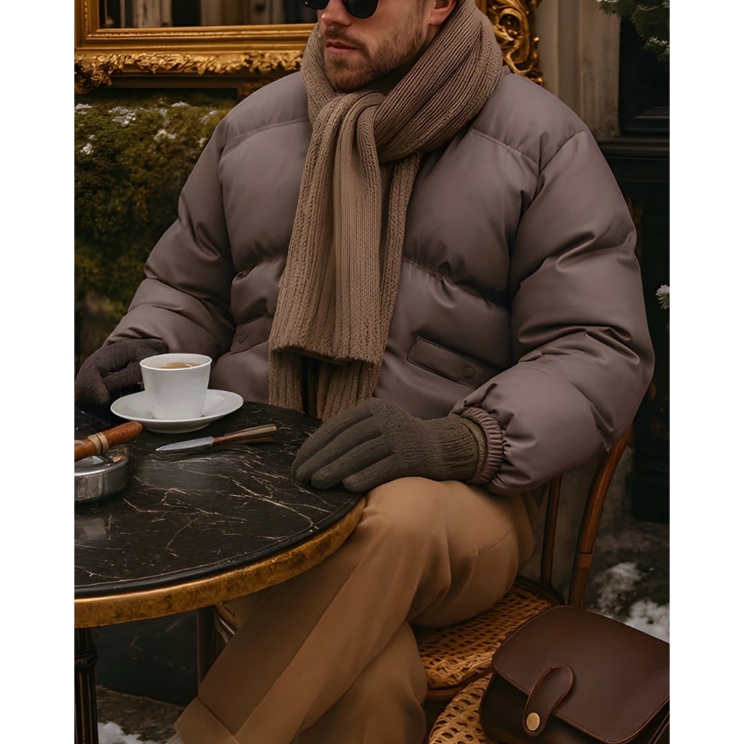 アメリカン レトロキルティング中綿ジャケット 2色 S2273