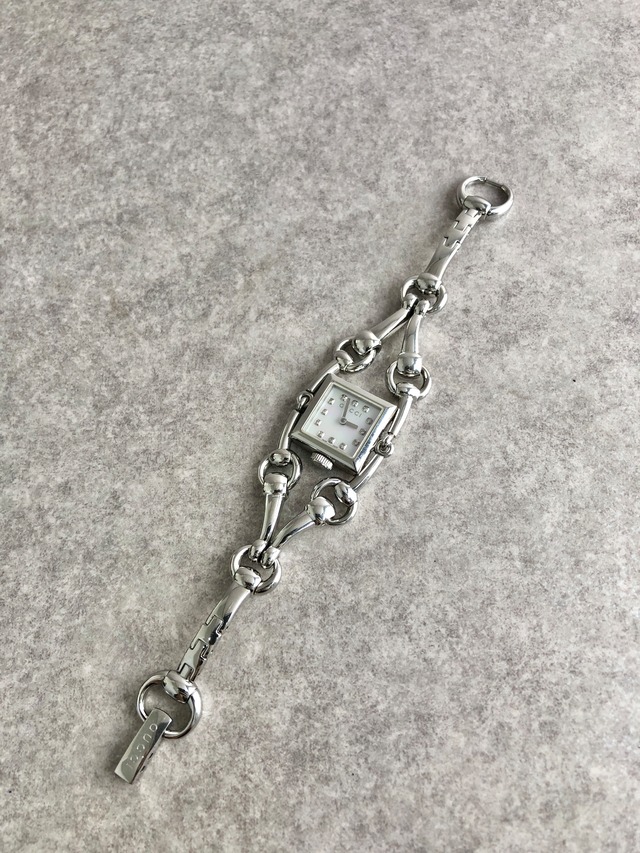 GUCCI グッチ 腕時計 シルバー シニョーリア ステンレススチール 116.5 クウォーツ vintage ヴィンテージ オールド w5e5nb