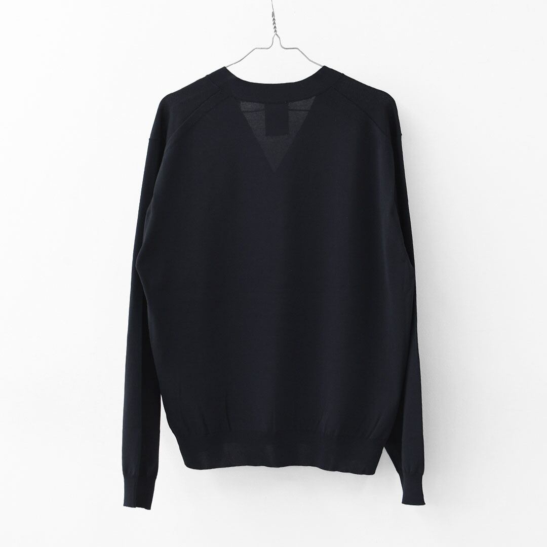 DANTON [ダントン] M Jersey Knit V-Neck Cardigan [DT-D0138YSD