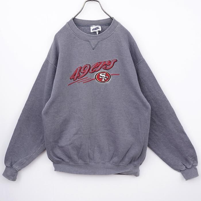 NFL 90s サンフランシスコフォーティナイナーズ49ERS 刺繍スウェット