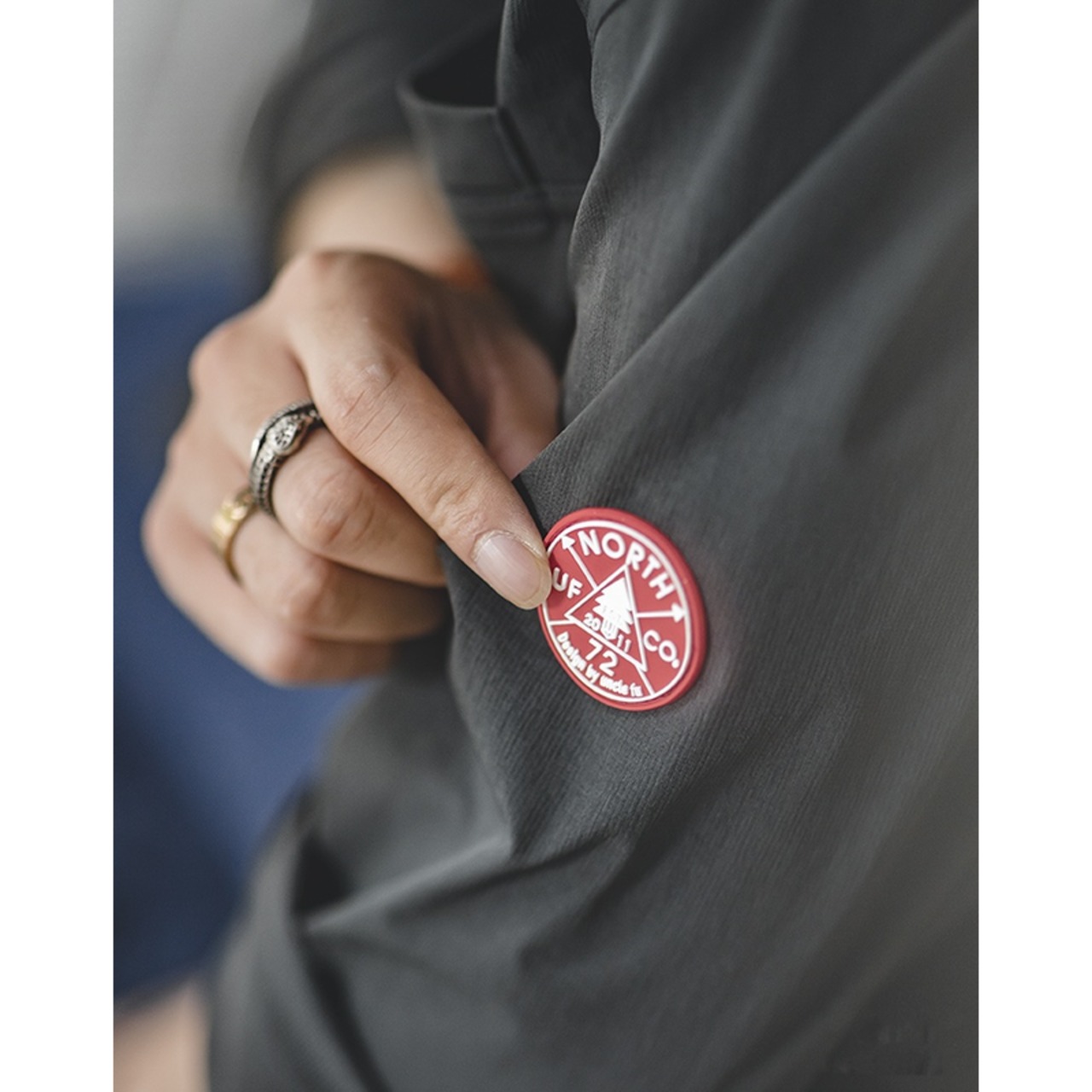 Button-down shirt long sleeve shirt work shirt ◇H0294