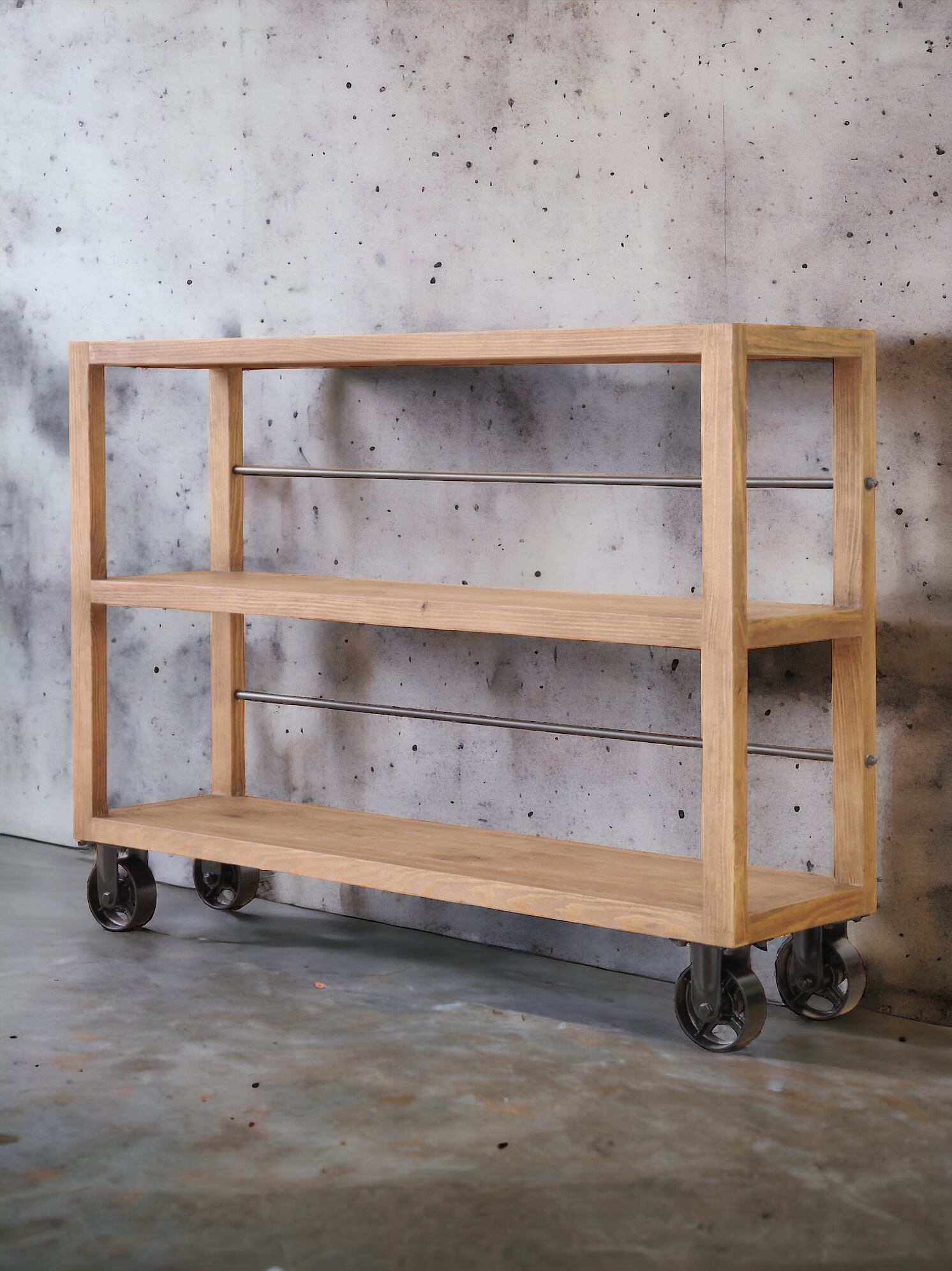 OLD PINE × IRON 3 SHELFS 135 | BK FURNITURE | インダストリアル 