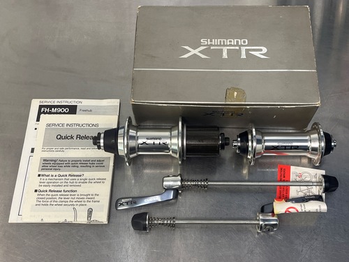 NOS Shimano XTR HB-M910 FH-M910 100/135 36H