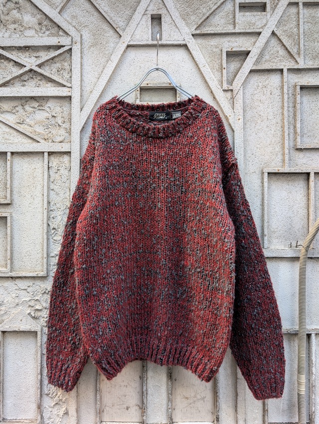 "GRUNGE" law guege knit