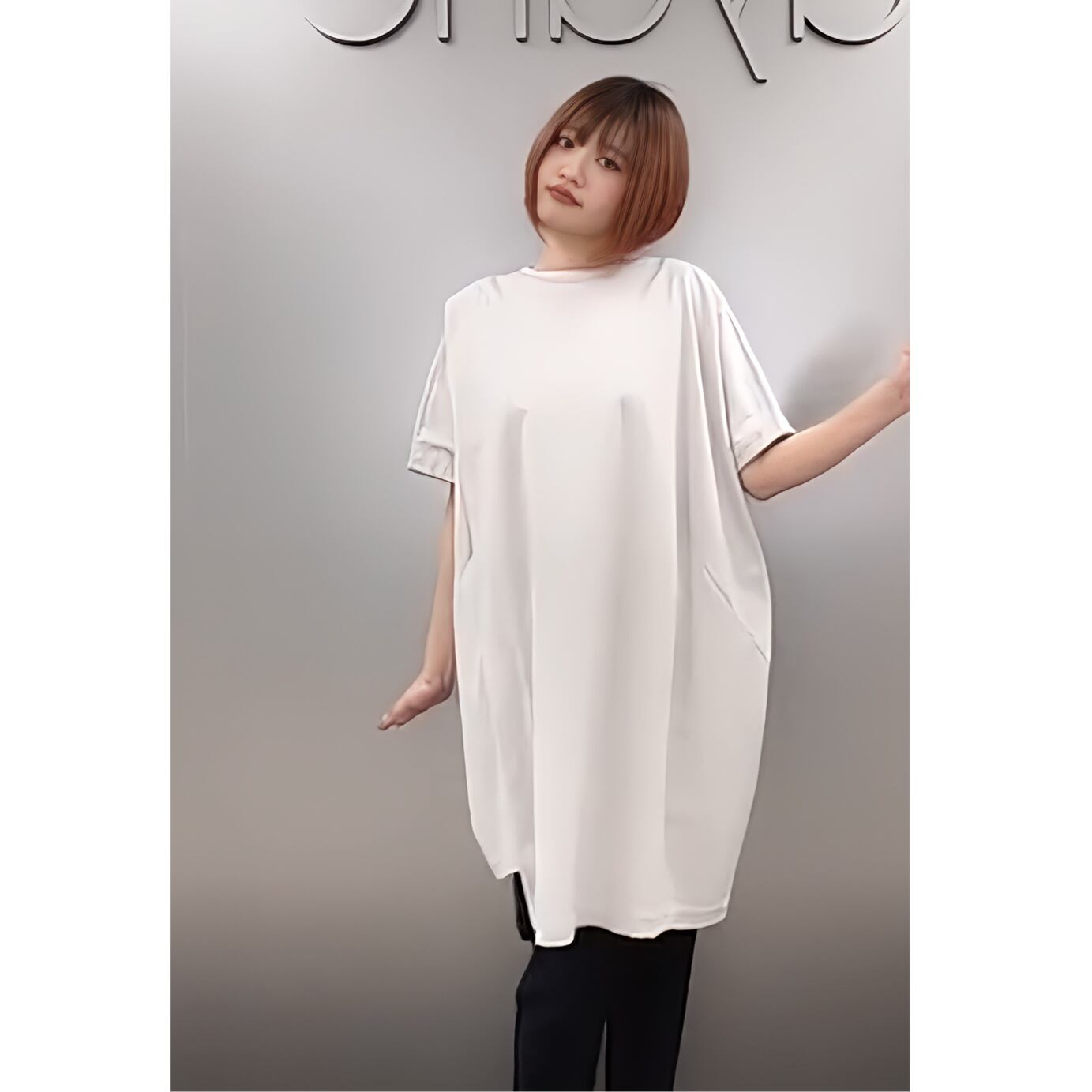 ayane アヤン ゆったりチュニックTシャツ 834606 | Select Shop kotojiya