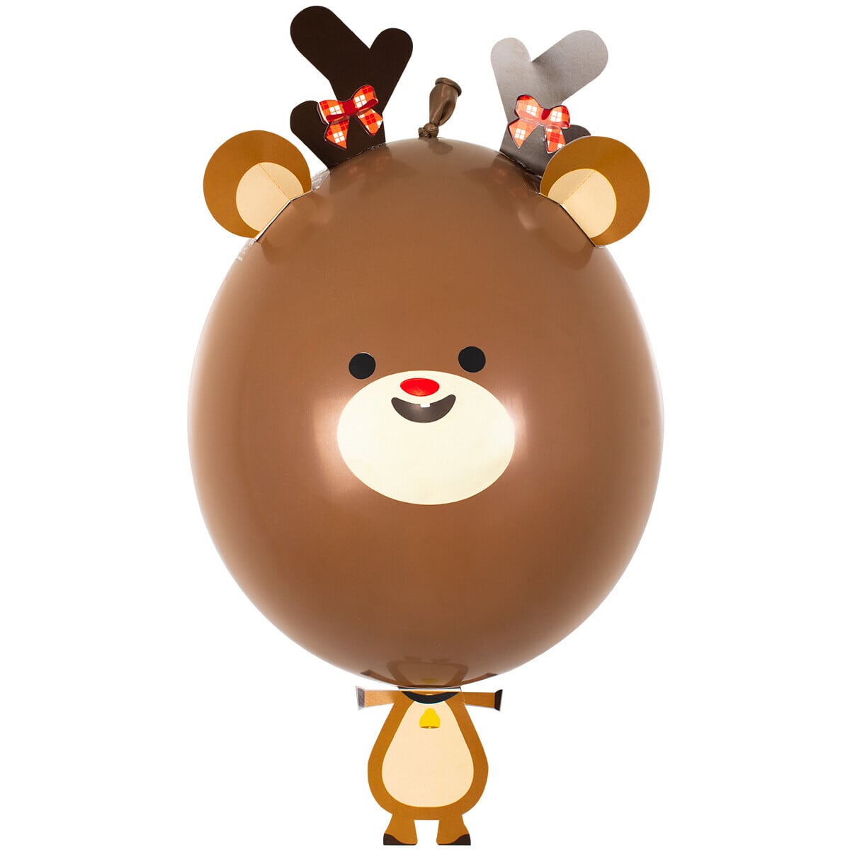 バルーンクラフトキット トナカイさん 2個入り 工作 手作りキット ワークショップ 野村昌子