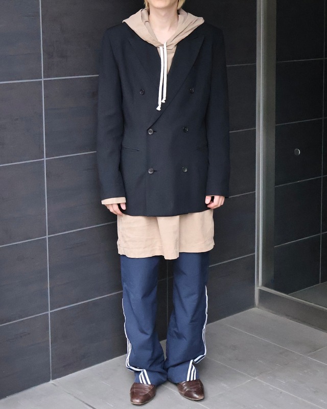 【y's bis】double breasted wool tailored jacket