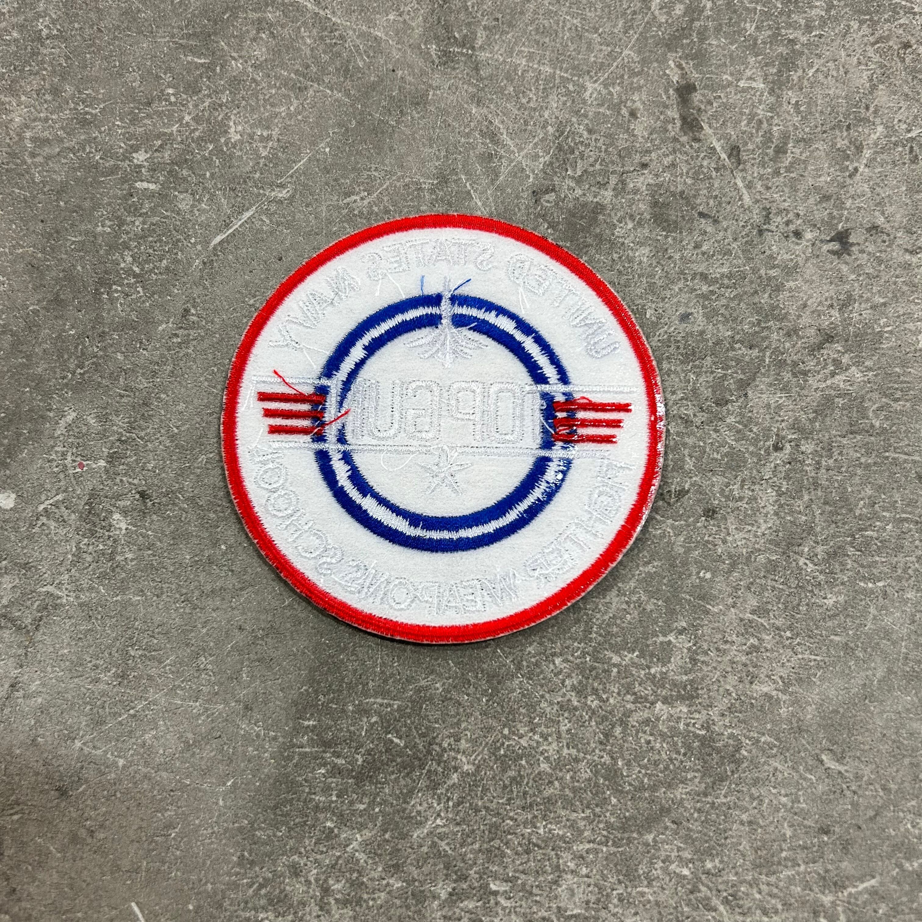 【専用】 おまとめ USAワッペン 枠刺繍なし デッドストック 新品】トップガン U.S.NAVY FIGHTER WEAPONS SCHOOL ワッペン【WA