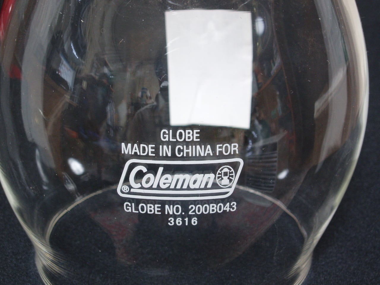 コールマン 200A ランタン用 ガラスグローブ #550（690B051J）200系