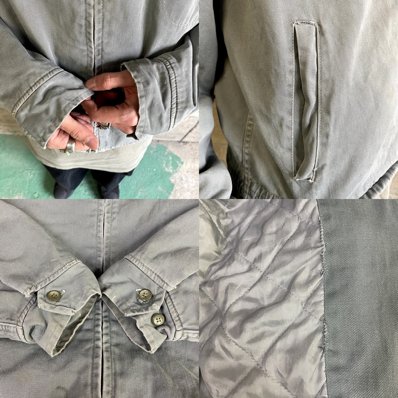 50〜60年代 ビンテージ ワークジャケット メンズL相当 古着 