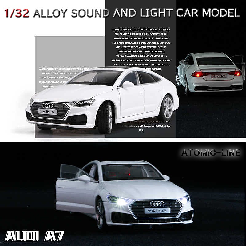 1/24 アウディ A7 スポーツバック ミニカー 黒　ブラック　AUDI m77481789395_1.jpg?1724931978