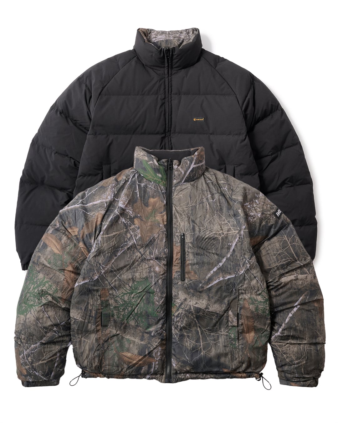 HELLRAZOR|RIPSTOP REVERSIBLE DOWN JACKET "送料無料"