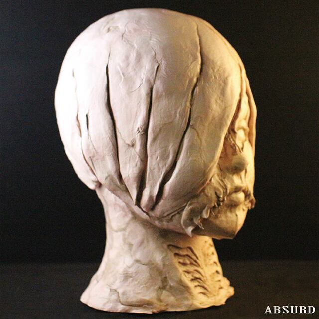 1点物】【超限定】 ABSURD レア ヘッドフィギュア 石粉粘土