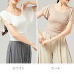 エアリーフリル トップス 6色展開 L1416