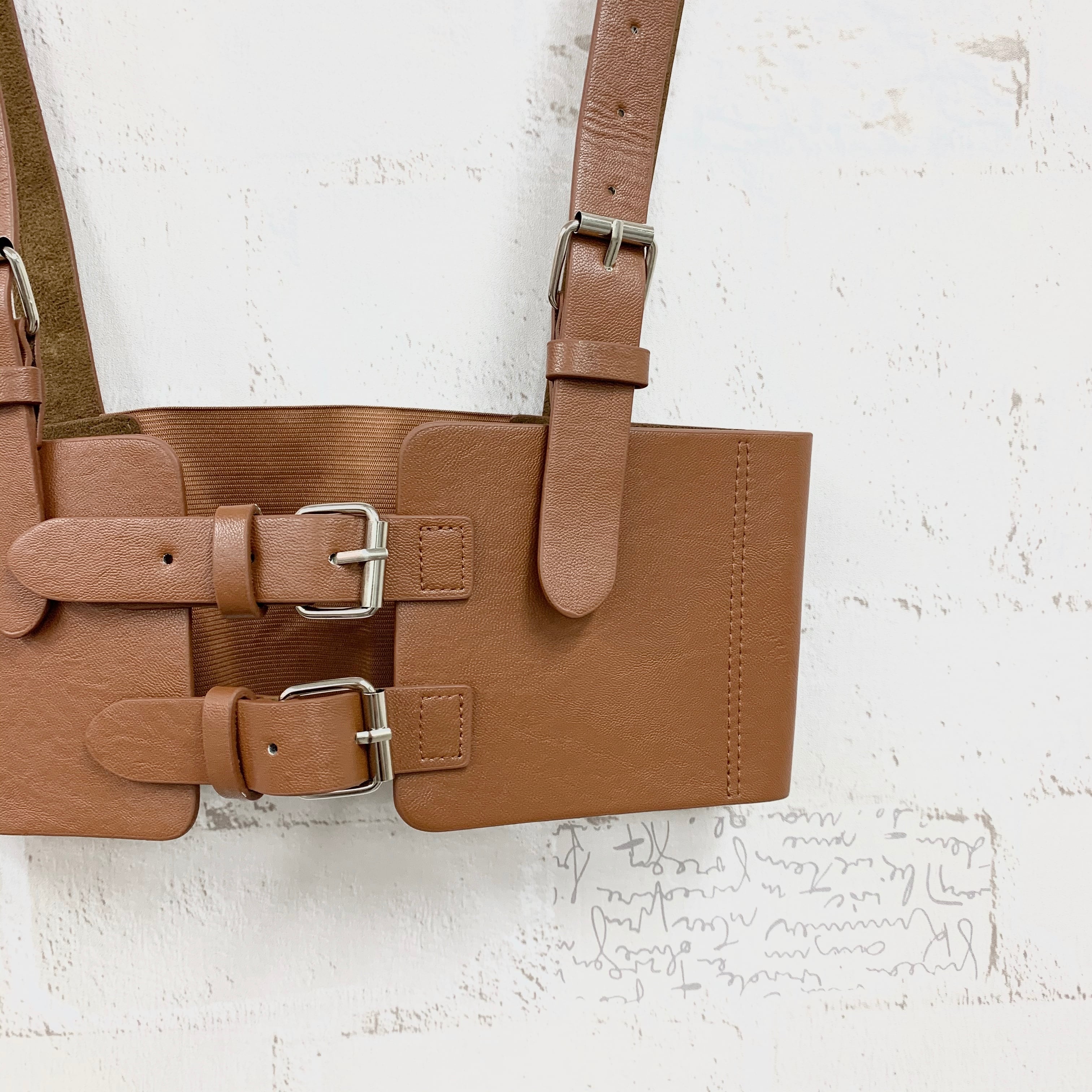 即納】コルセット風ベルト｜ビスチェ トレンド | Aerg （アーグ