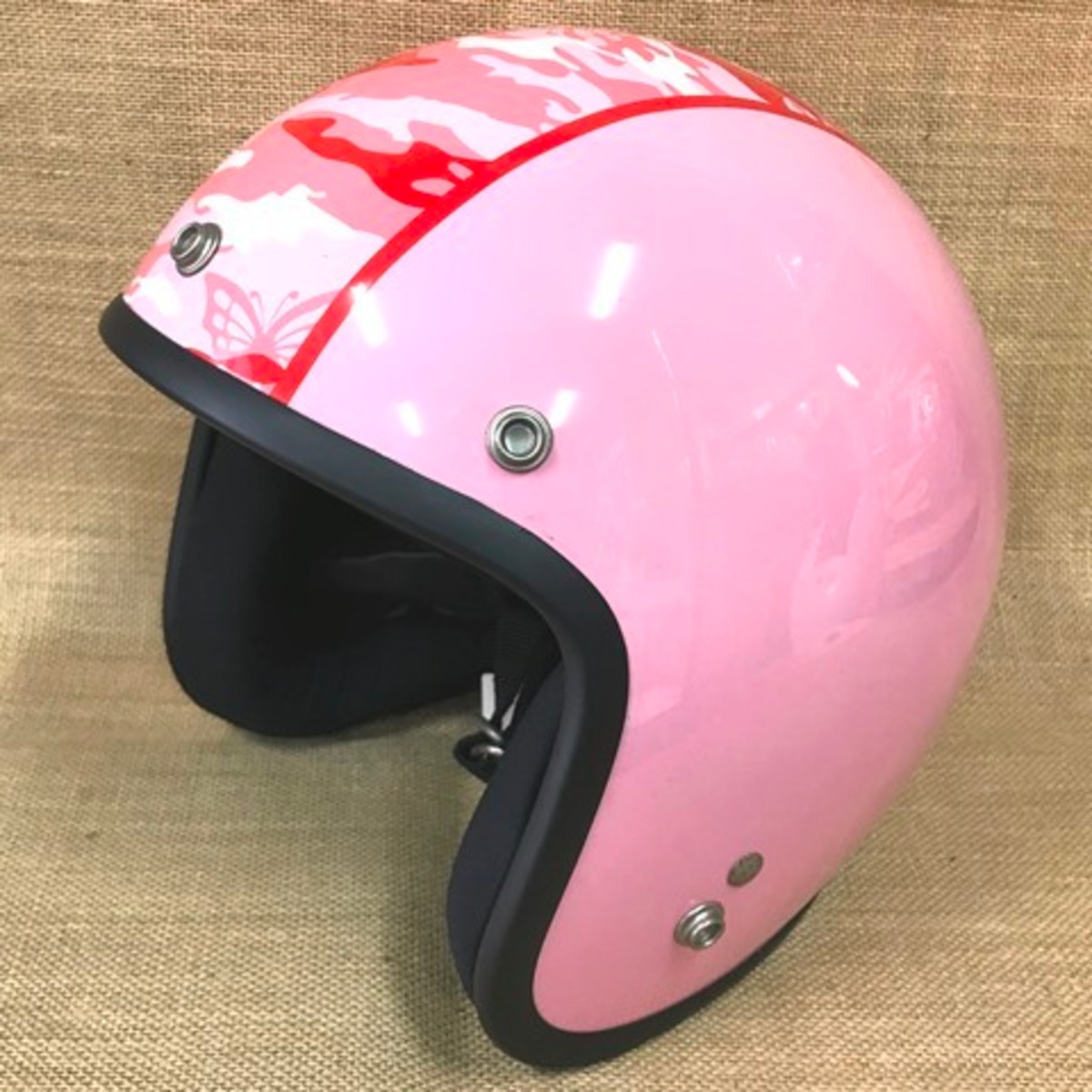 ダムトラックス ヘルメット ダムフラッパー FLORA フローラ ピンク S 