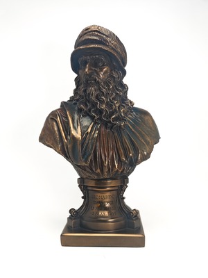 ヴィンテージ雑貨 レオナルド・ダ・ヴィンチ胸像