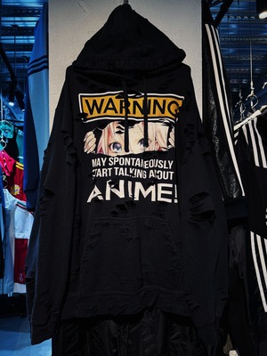 ANIME graphic design boro custom hoodie