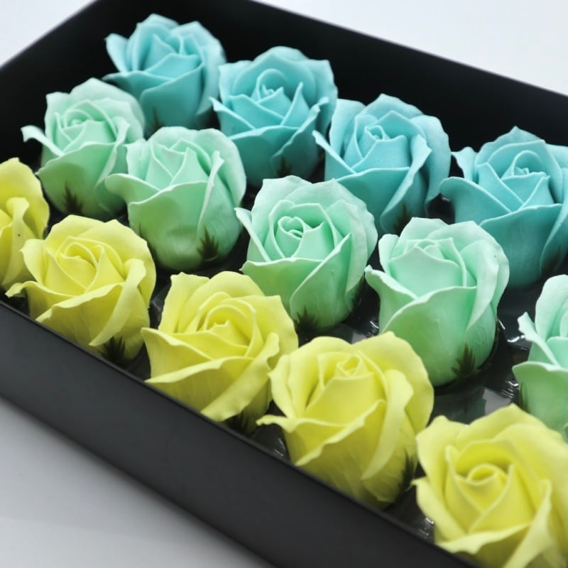 ゴールドバラG-MIX11薄ブルー,薄グリーン(15輪入り)