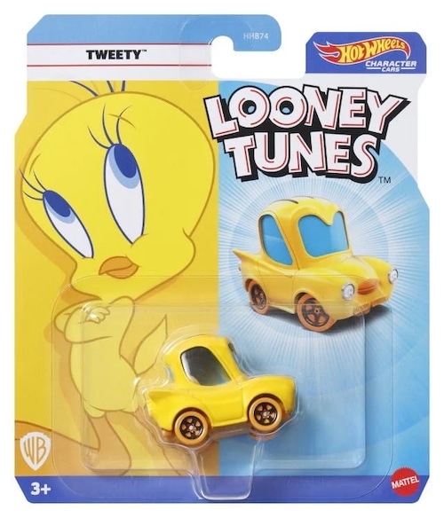 ホットウィール キャラクターカーズ 2024 ベスト・オブ・ミックス Ver.2 トゥイーティー ダイキャスト ミニカー 未開封