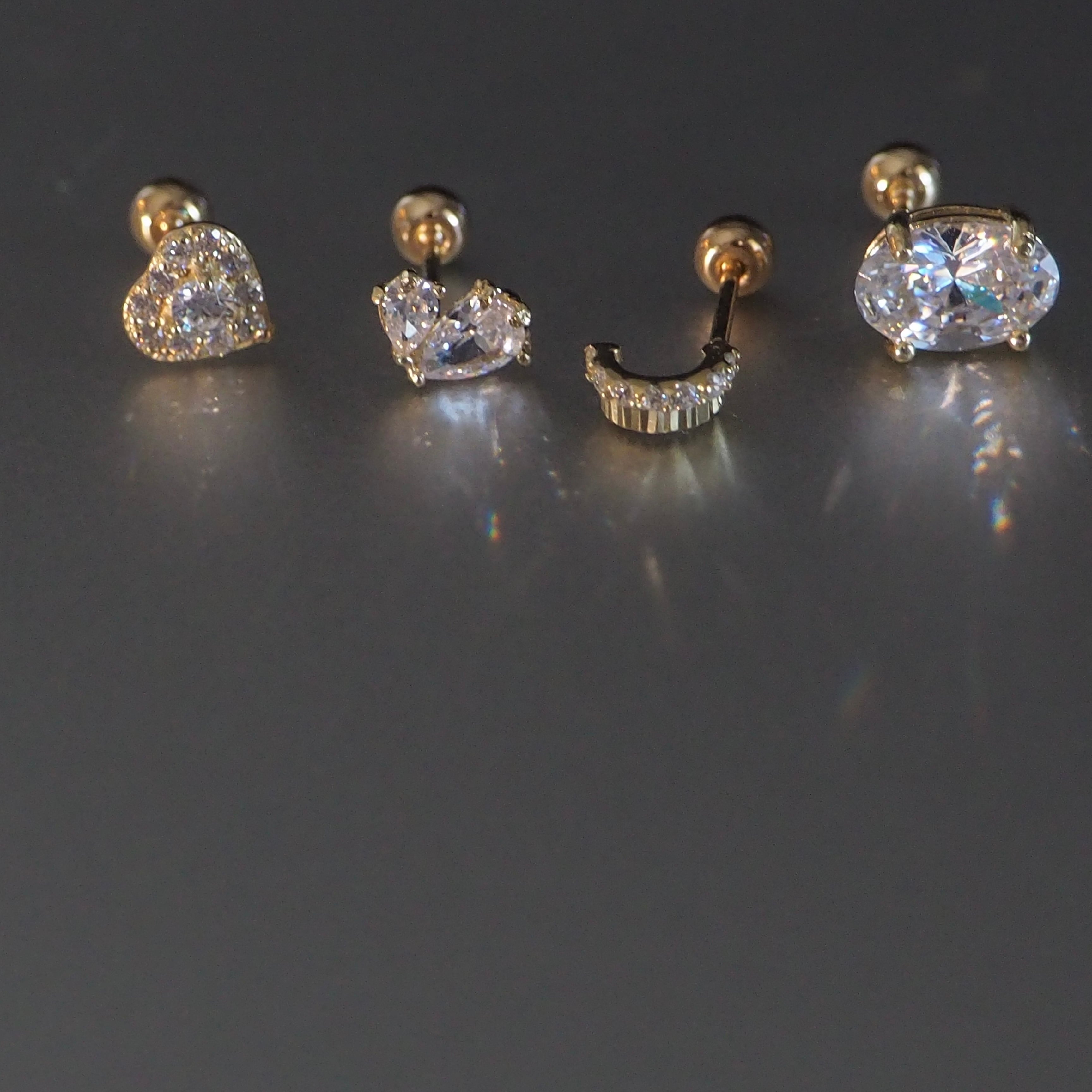 CANALaccessory CAPK-77 ゴールド ピアス pierce | CANAL Accessory