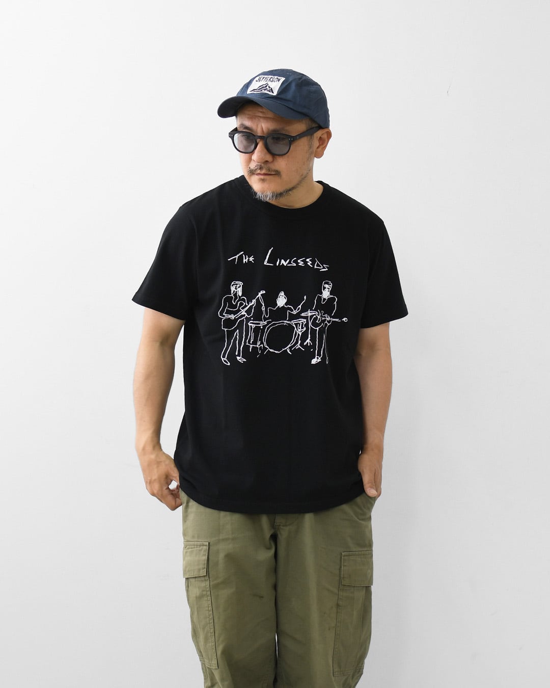 TACOMA FUJI RECORDS [タコマフジレコード] THE LINSEEDS Tee designed