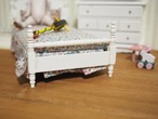ビンテージ　白い家具3点セット　枕付き（補修あり）　 画像13
