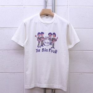 【BARNS】TSURIAMI CREW NECK S/S PRINT TEE