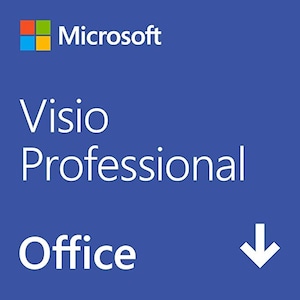 Microsoft Visio Professional 2019 永続版|ダウンロード版|Windows10|1台用