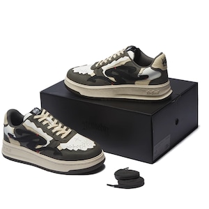 【DRIP3420】RMD Alphabet Camouflage Collar Sneakers