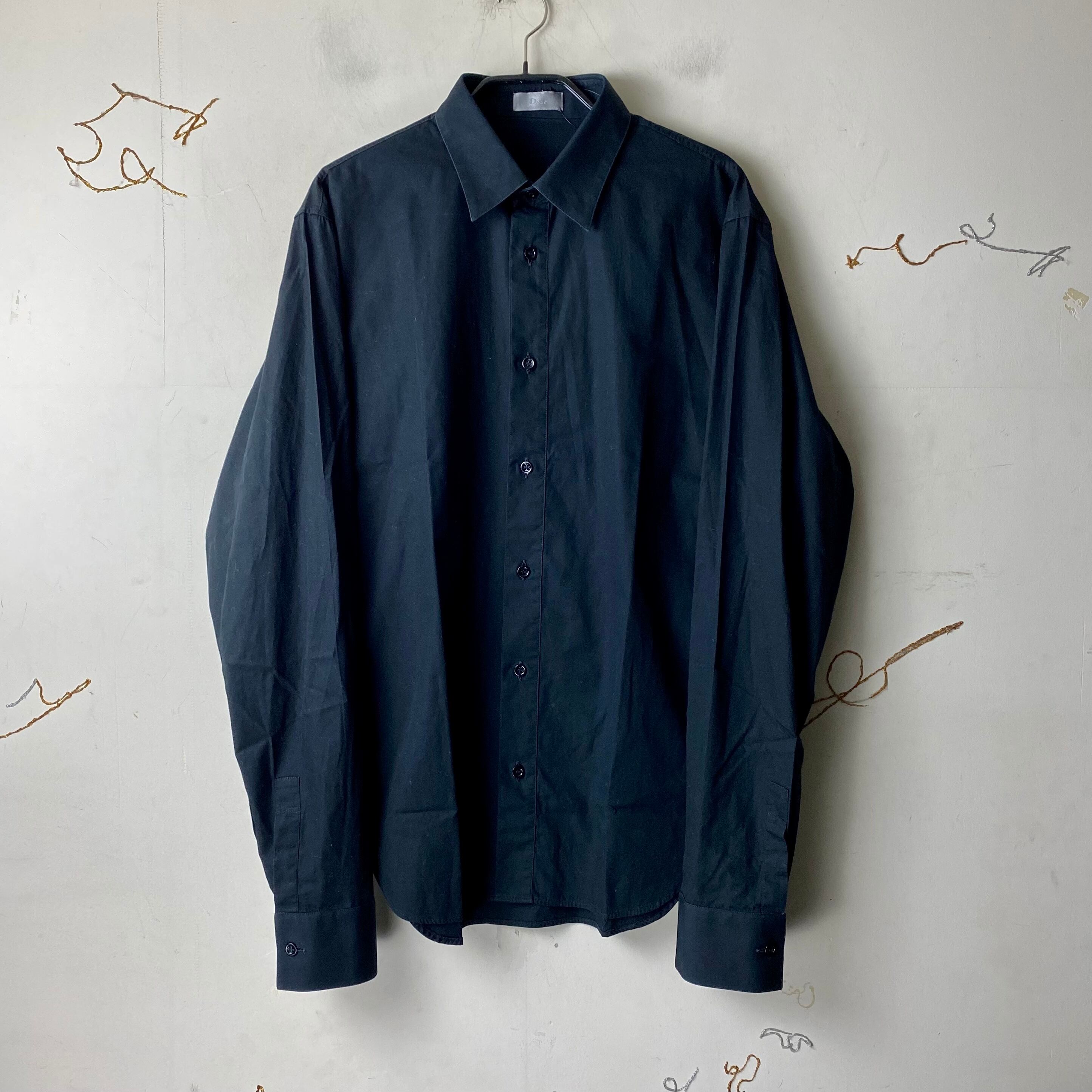 2007AW DIOR HOMME black shirt | NOIR ONLINE