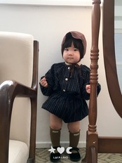 韓国子供服 / LALALAND / 26Autumn / ベベ かぼちゃ ブルマ / 秋服 / ベビー *6M~18M*