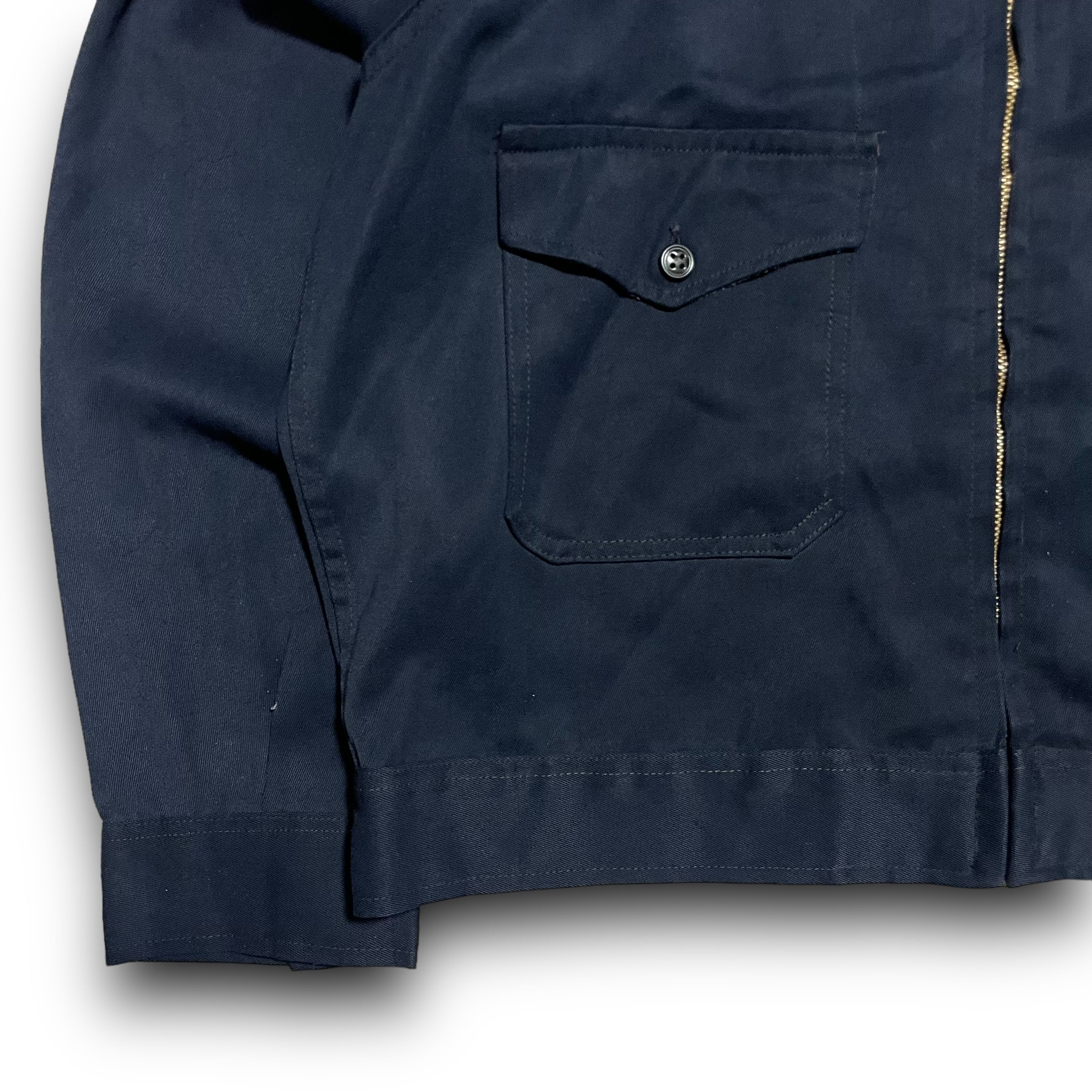 M】【50〜60年代】MR. 2 PLY TALONジップ レーヨン混 ギャバジャン 