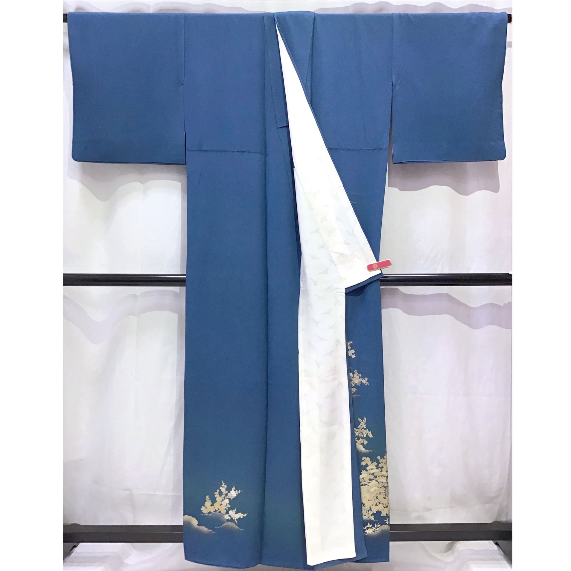 着物・色留袖・自然文様・正絹・三つ紋・No.200701-1260・梱包サイズ60